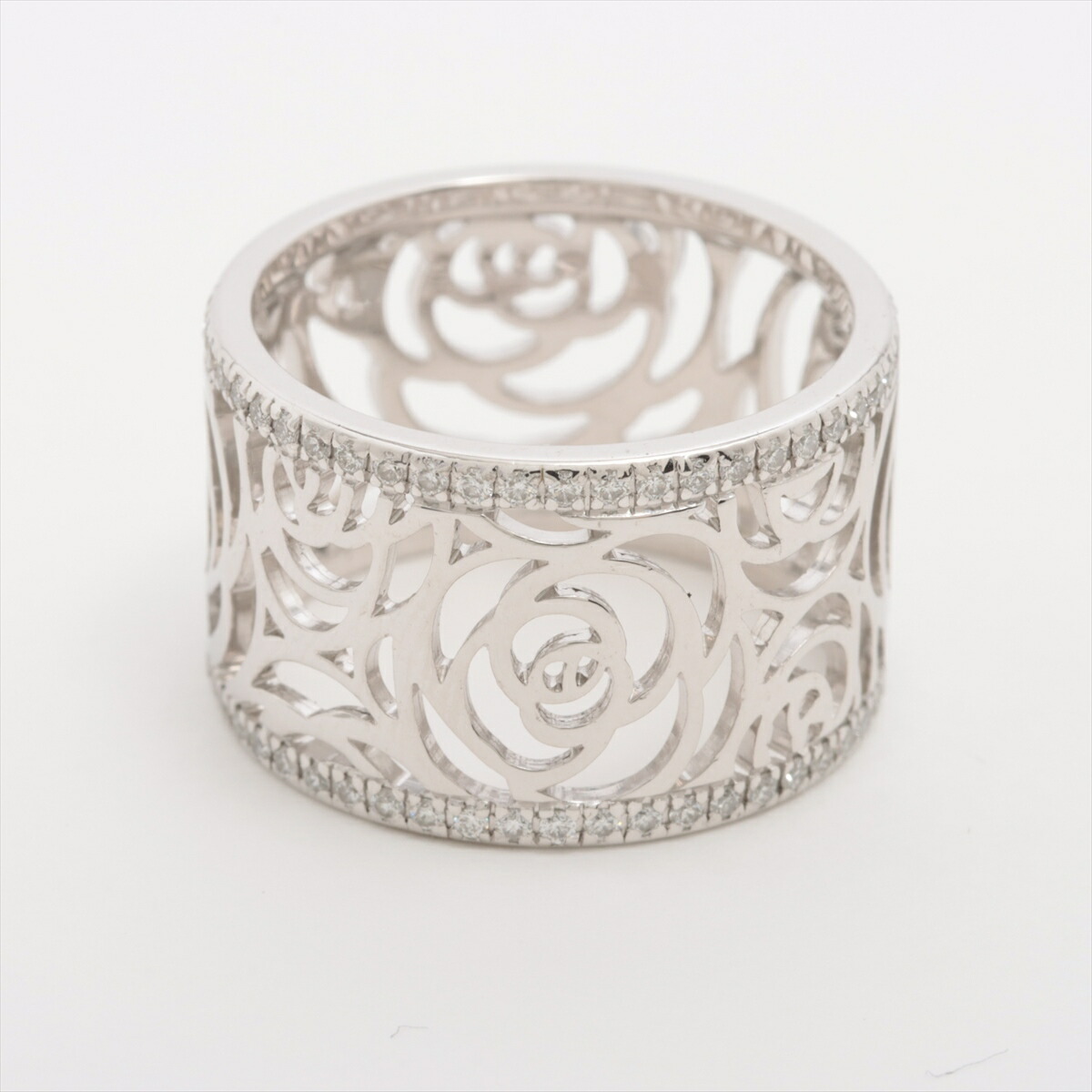 楽天市場】【中古】 CHANEL （シャネル） ｶﾒﾘｱ ﾘﾝｸﾞ 750WG ブランド