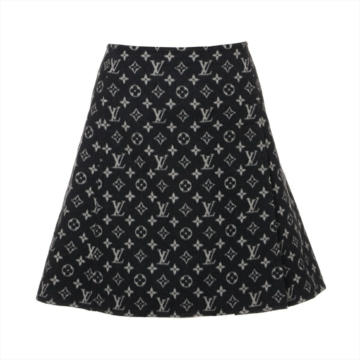 【12万円】Louis VUITTON シルクレース　スカート 12】Louis VUITTON シルクレース スカート