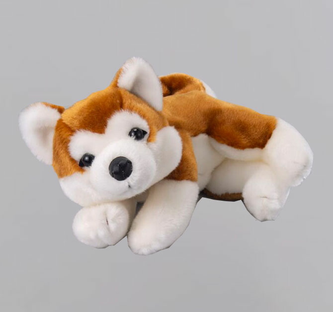 【楽天市場】なでなでワンちゃん 秋田犬 HACHI（ハチ）【送料無料】撫でると鳴く、呼べば応える秋田犬の仔犬