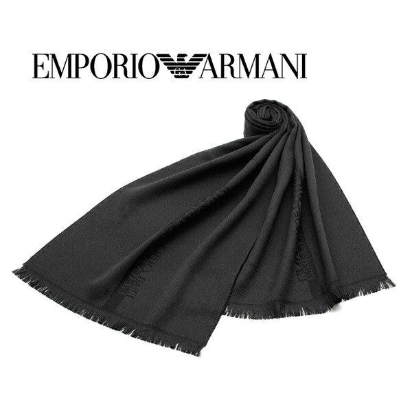 Emporio Armani - 【新品】アルマーニ マフラー 625060 メンズ ウール