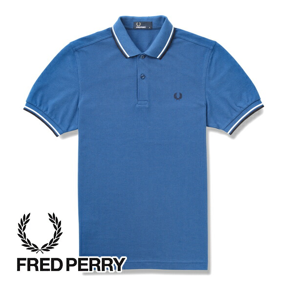 爆売り 楽天市場 フレッドペリー Fredperry ポロシャツ ブルー ホワイト ネイビー Fp 091 ブランド 半袖 月桂樹 ティップライン メンズ 綿100 コットン100 トップス 通勤 ビジネス クールビズ ビジカジ スポーツ シンプル カジュアル あす楽対応