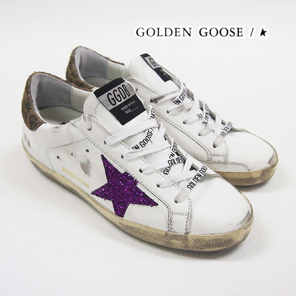 楽天市場】[ゴールデングース]GOLDEN GOOSE レディーススニーカー（ホワイト） GD-018 【ゴールデングースシューズ ゴールデングーススニーカー  ブランド シアリング 本革 カジュアル レディース プレゼント ギフト ホワイトデー 母の日 クリスマス】 : ブランドネクタイ ...