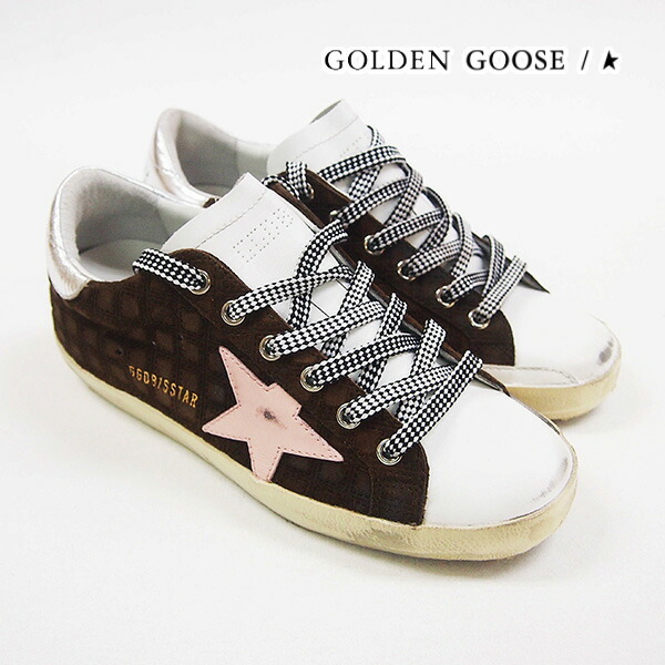 楽天市場】[ゴールデングース]GOLDEN GOOSE レディーススニーカー（ホワイト） GD-018 【ゴールデングースシューズ ゴールデングーススニーカー  ブランド シアリング 本革 カジュアル レディース プレゼント ギフト ホワイトデー 母の日 クリスマス】 : ブランドネクタイ ...