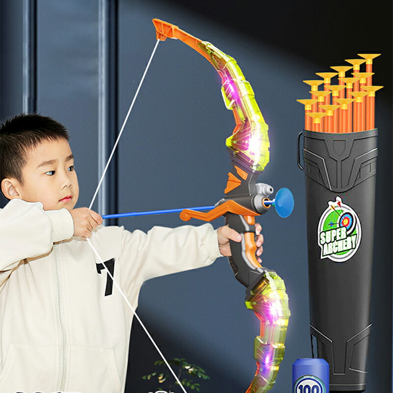 楽天市場】アーチェリーセット おもちゃの弓と矢のセット