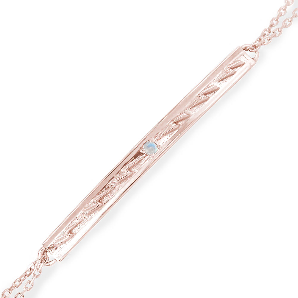 無料長期保証 早割り クーポン 最大3千円 4月9日19時迄 インディアンジュエリー サンダ ブレスレット ブルームーンストーン 稲妻 雷 18金 誕生石 カラーストーン 母の日 花以外 美しい Reltexir Com