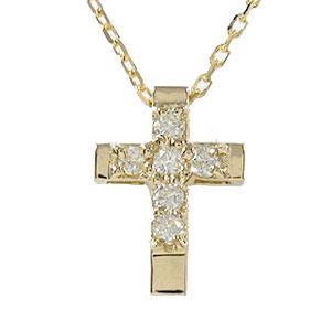 ネックレス クロス ダイヤモンド メンズ 10金 ペンダント ブラックダイヤモンド ゴールド GOLD 母の日 ギフト 4月 誕生石 2026 送料無料