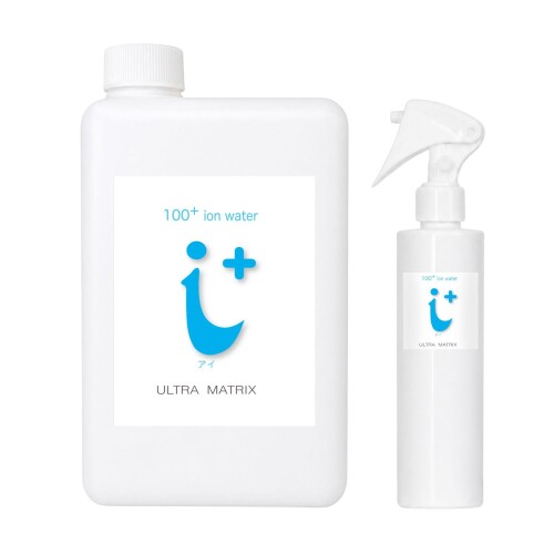 NAKASHO アイプラス ヘアミスト (1000ml / 髪・肌用 化粧水) ヘアケア 髪質補修 トリートメント 海洋深層水 鉱物ミネラル (保湿/収れん) ハリコシ 寝癖直し 女性用 （ 前髪・トップのボリュー