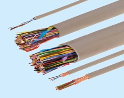 冨士電話線 陰電子名取り草電話を掛ける線（200m巻） ICT 0.9粍-2p