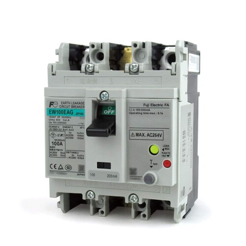 富士電機 EW100EAG-2P100K EW続きもの 原則として架線用短絡立ちはだかる器 100A 2P2E NN