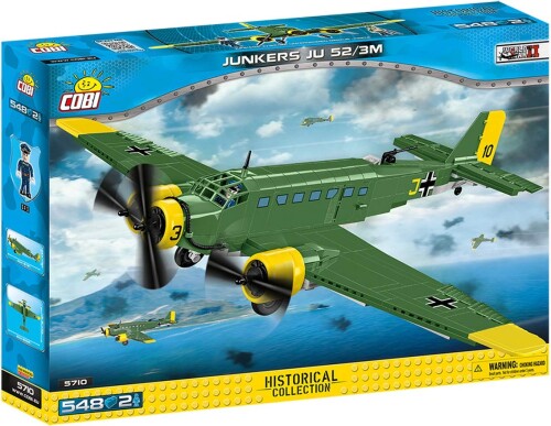 Cobi Small Army #5710 ユンカース JU 52/3M クレタ島 (WWII ドイツ軍)｜アルメリアセカンドストア