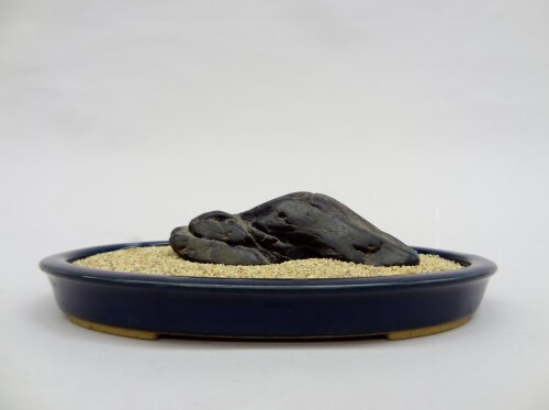 楽天市場】紅加茂石 水石 磨き 景石 鑑賞石 赤石 台付き 飾り石 希少