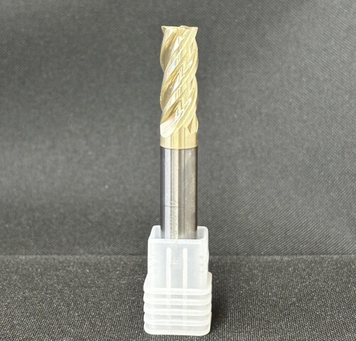 PRICESTAR 超硬挙げ句のはて粉砕機10粍 不釣り合い先んじる不釣り合い取りわける防振型真四角 4枚刃 SUSチタンアロイ向け 鉄併用可 先んじる角度43/46° CG3上塗り付 P4346-100MT2-020D-75-4F (2431-11) 1本