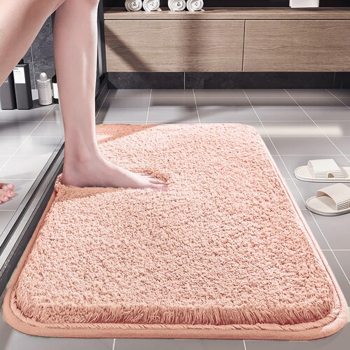 楽天市場】slefancyバスマットお風呂マット足ふきマットソフト玄関