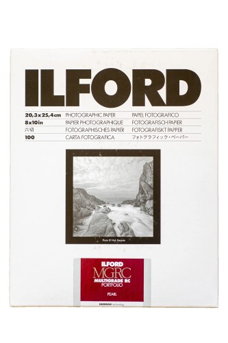 ILFORD モノクローム印画紙 MGRC Portfolio Pearl 8x10 100枚 1181607