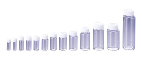 マルエム 螺子釘管 100本 澄み切った 4mL 100本 No.1
