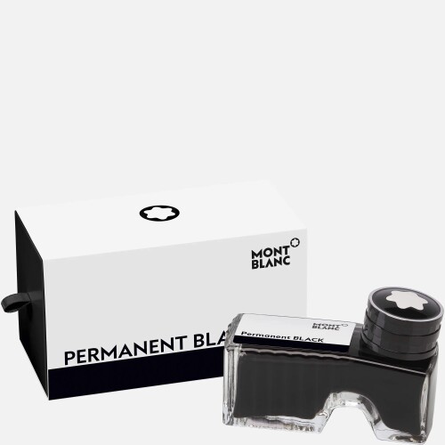montblanc インク ボトル パーマネント ブラック 60 ml pf