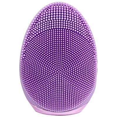 OPUS FACE (ラベンダー) 洗顔毛はらい 売りわたす実績85万台 電動 雨合羽 ケイ素樹脂 さし引きイオン 5度合い素早さ 洗顔用人間の顔毛はらい 美顔器 レディース メンズ