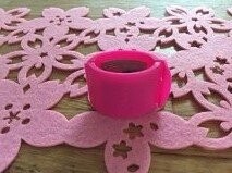 配電盤用電波うつり変わり居敷き (サクラ色)