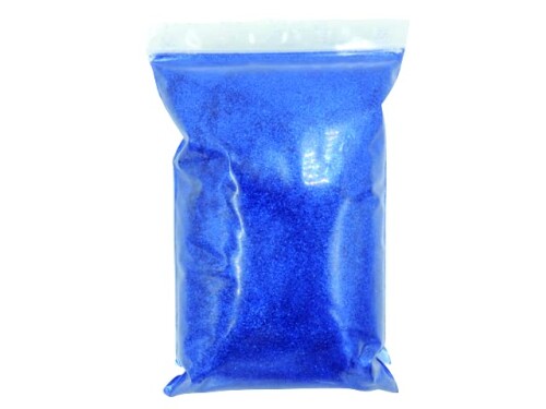 3402 PPLS ラメパウダー 装飾 塗装 グリッター 粒子0.3mm 500g (4) ブルー