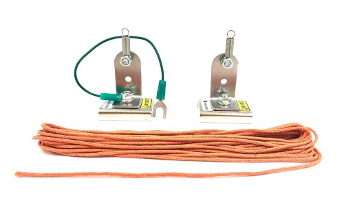 日工テクノ ベキスタット（自分自身放電式除電紐）(BRD8-OR) + Neo鉤括弧(NV) 仕掛ける