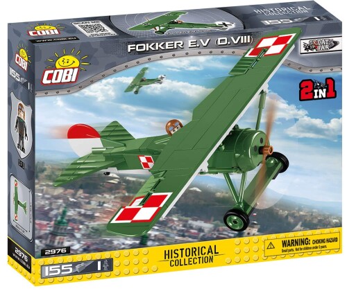 Cobi Historical Collection #2976 ミリタリーブロック Great War ドイツ軍フォッカー D.VIII Fokker E.V(D.III)