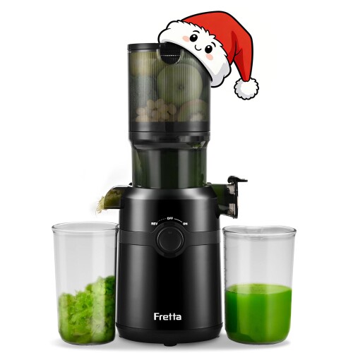 楽天市場】Fretta ジューサー 10.8cm広い投入口 1L大容量 スロー