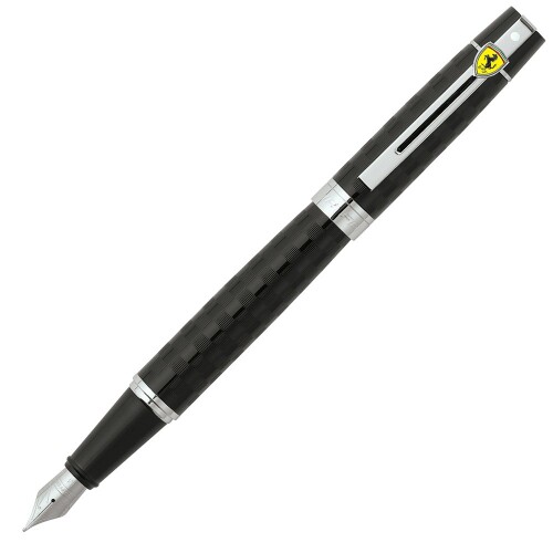 SHEAFFER 筆 フェラーリ300 F9518PN チェッカードフラッグブラックCT