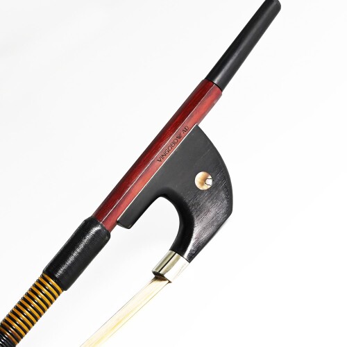 コントラバス用 弓 スネークウッド Amazon | ARTIGIANO&VIOLIN スネークウッドフロッグ カーボン