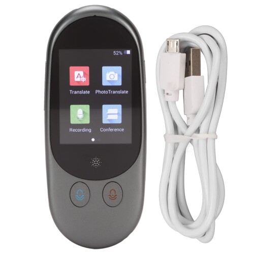 楽天市場】WiFi 接続付きスマート音声翻訳機: 134 言語対応の音声写真