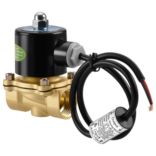 Heschen 金管楽器 電磁弁 2W-200-20J 直動式 12VDC PT3/4 常閉式 締めつける空気の状態 水 水空気の状態