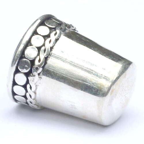 楽天市場】フランス アンティーク 指ぬき シルバー800 F131 : リカム