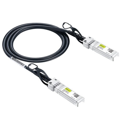 10Gtek 2本入り 10G SFP+ ケーブル, SFP+ DAC Twinaxケーブル, Cisco SFP-H10GB-CU0.5M、 Meraki、Ubiquiti UniFi、Mikrotik、Intel、Fortinet、 Netgear、Arista、D-Link、Supermicro、TP-Linkなど互換, 0.5m