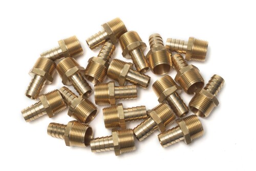 LTWFITTING ホースニップル ホース継手 おネジ R(PT)3/4 ホース内径16mm (25個入)
