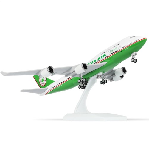 QIYUMOKE 1/240スケール モデルキットエバー航空ボーイング747機対応（全長30cm）ボーイング747レジン製航空機モデル用ディスプレイベース付属大人向け航空テーマのギフト・コレクターズア