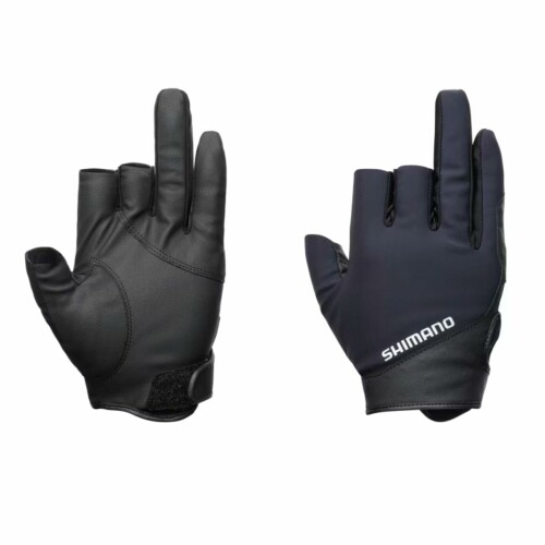 シマノ(SHIMANO) 01 ベーシックウォーム グローブ 3本カット GL-070Y ネイビー S