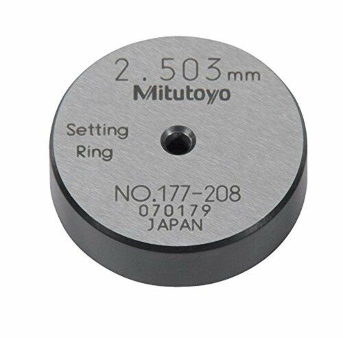ミツトヨ 鋼製輪っかゲージ/2.5粍 177-208