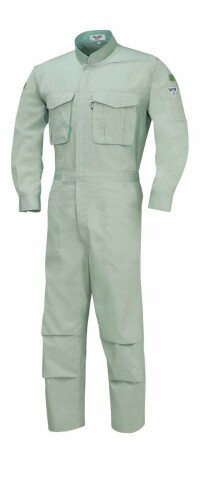 (ジーベック) つなぎ服 1298-60-S 緑であること S