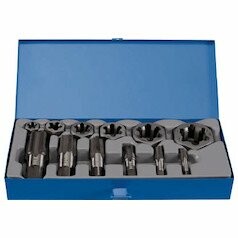 TRUSCO(トラスコ) 管用タップ、六角サラエナットダイス PTねじセット THDT-PTSET