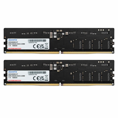 パソコン記憶装置 DDR5 5600MHz U-DIMM 8GBx2枚 AD5U56008G-DT-I