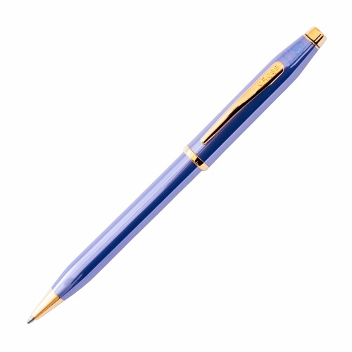 クロス(cross) センチュリー II ラベンダーブルー プレミアムギフトボックス入り 高級 油性ボールペン 中字「プレゼントや贈り物に」ギフト 父の日 昇進祝い