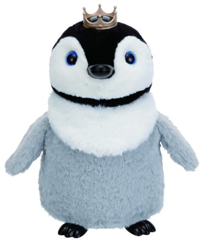 イワヤ(IWAYA) 電動 動物 ペンギン ぬいぐるみ モーションセンサーで遊ぼう Roomie-P ルーミーピー STマーク認証 3才以上 ロボットトイ 電池で動くぬいぐるみ