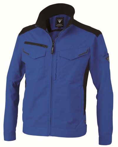 ＸＥＢＥＣ 長袖上衣１５３４－４６－Ｌ ロイヤル青碧 1534-46-L