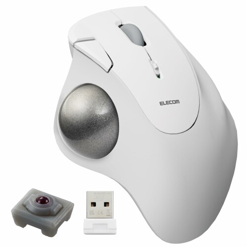 エレコム 無線電話 トラックボール二十日鼠 IST 無線電話2.4GHz おや指取り締まり 36粍どんぶり鉢 人工ルビーかばい立て 5名取り草 Windows Mac Chromebook 白いこと M-IT10DRWH