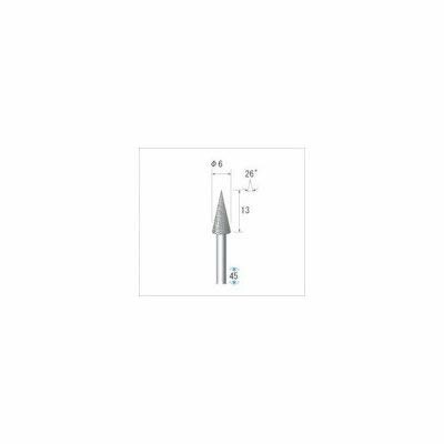 ナカニシ クラフトダイヤモンドバｰ(1Pk(袋)\u003d3本入)テｰパｰ 刃径6 12829