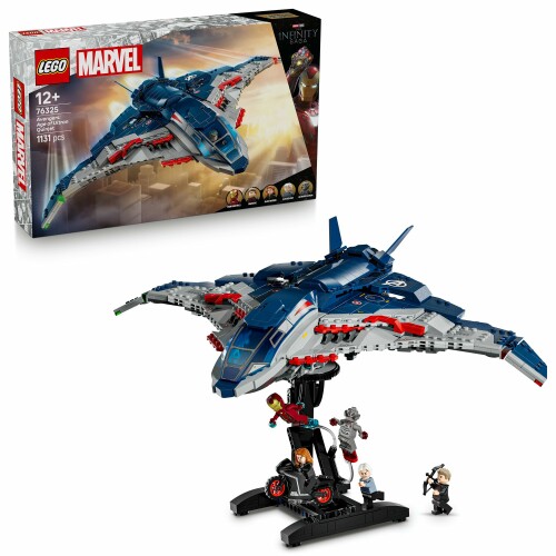 レゴ(LEGO) マーベル アベンジャーズ／エイジ・オブ・ウルトロン クインジェット機 遊び道具 遊び道具 生まれ落ちる日 差し上げ物 差しつかえる お坊っちゃん 御姉さん 赤ちゃん 12歳 13歳 14歳 小学生 マーベル グッズ フ
