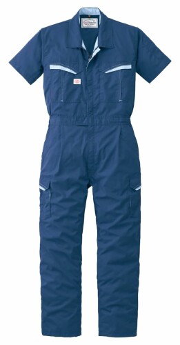 (山田辰) つなぎ服 8901-001-4L ネイビーブルー 4L