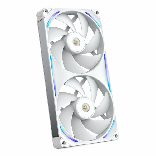 NZXT F280X RGB White パソコン入れもの気違い 280粍 シングルフレームファン RF-U28PN-W1 FN2655