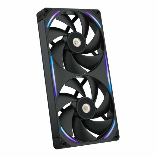 NZXT F280X RGB Black パソコン入れもの気違い 280粍 シングルフレームファン RF-U28PN-B1 FN2654