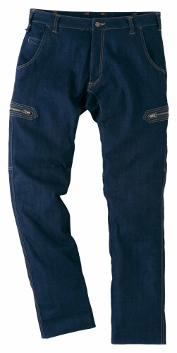 ASAHICHO カーゴパンツ オール時期用 K121 7 インディゴ 82