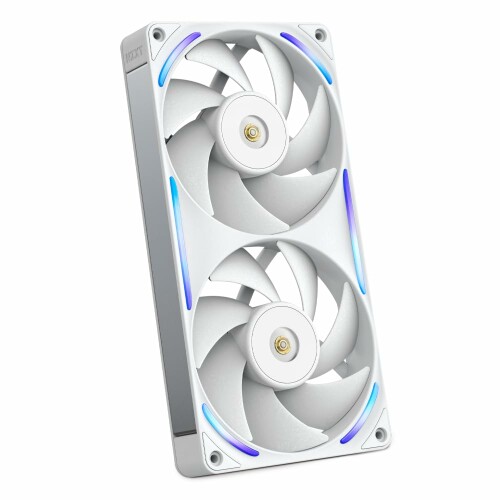 NZXT F240X RGB White パソコン入れもの気違い 240粍 シングルフレームファン RF-U24PN-W1 FN2653